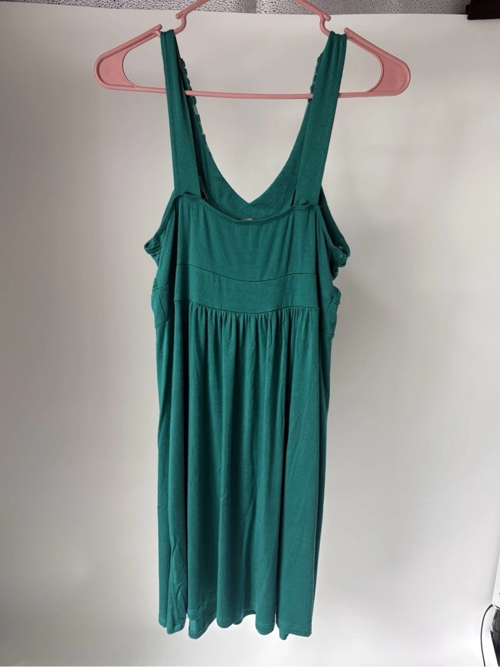 Soprano Teal One-Shoulder Beaded Dress - Picture 3 of 4